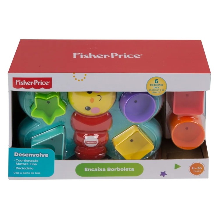 Encaixa Borboleta - Fisher Price