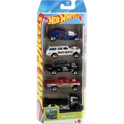 Hot Wheels Pacote com 5 Carros - HW Gassers