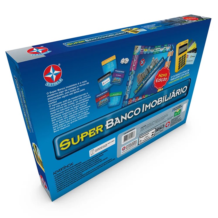 Jogo Banco Imobiliário Super - Estrela