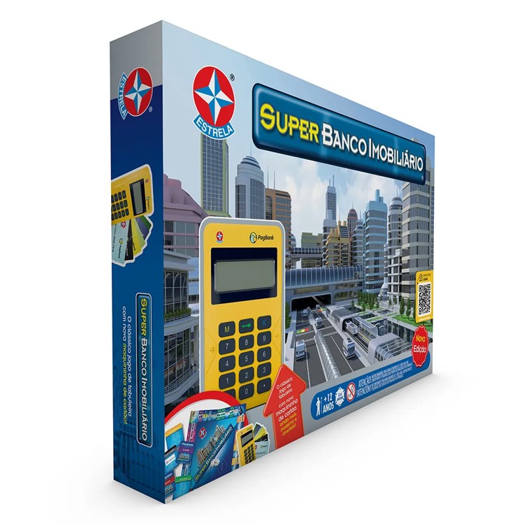 Jogo Banco Imobiliário Super - Estrela