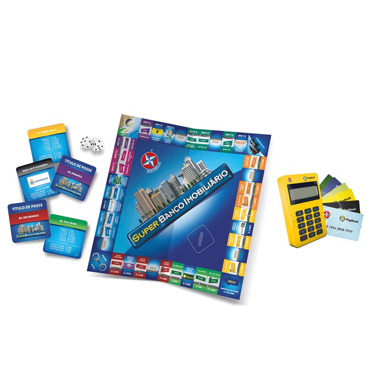 Jogo Banco Imobiliário Super - Estrela