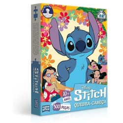 Quebra-Cabeça Stitch 500 peças - Disney - Game Office