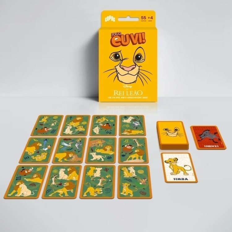 Jogo Eu Vi! - Rei Leão - Disney - Copag