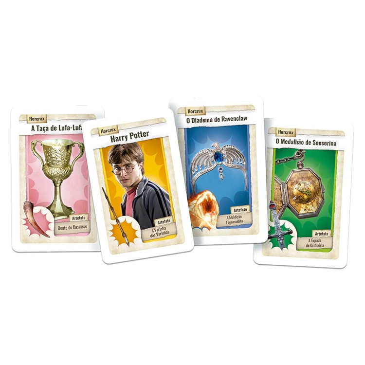 Jogo de Cartas Harry Potter - Desafio das Horcruxes - Copag