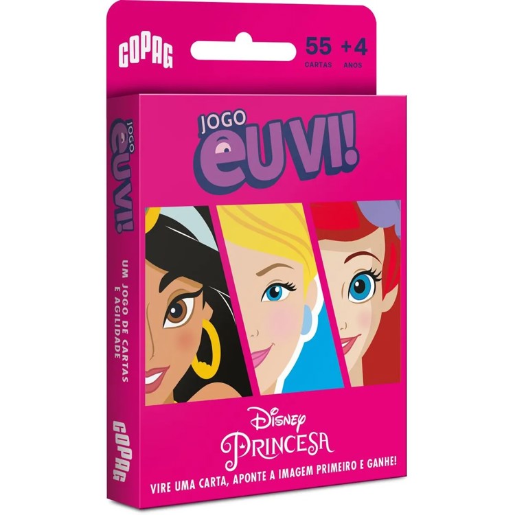 Jogo Eu Vi! - Princesas - Disney - Copag