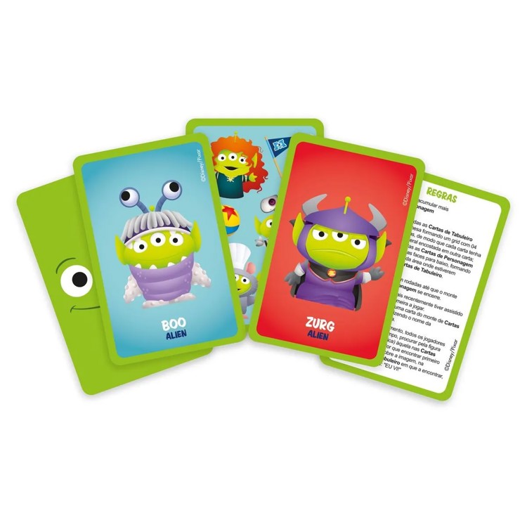Jogo Eu Vi! - Aliens Toy Story - Disney - Copag