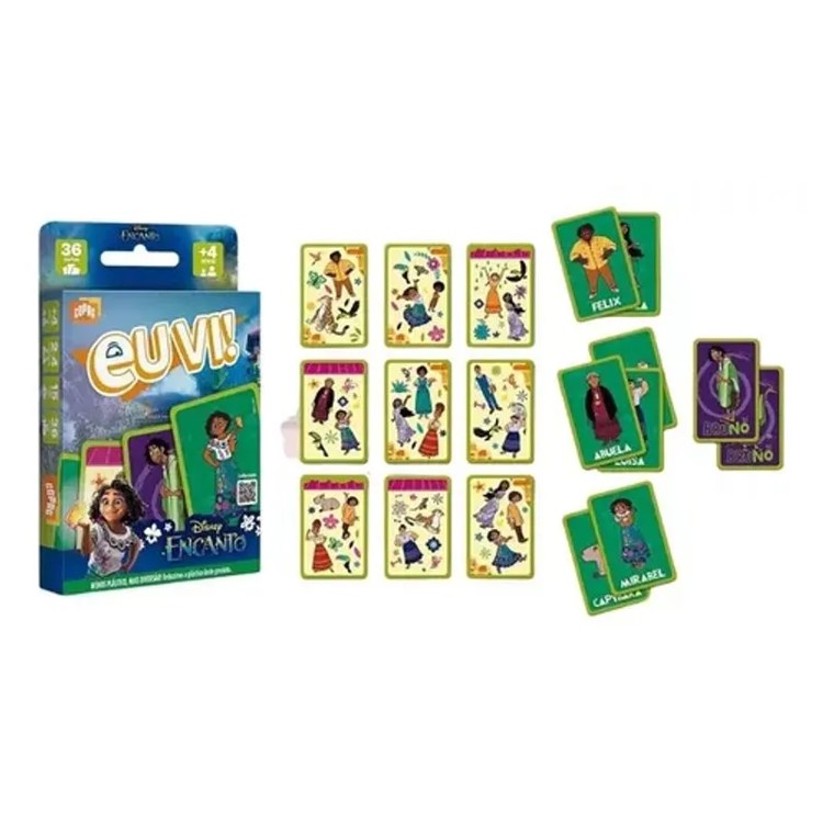 Jogo Eu Vi! - Encanto - Disney - Copag