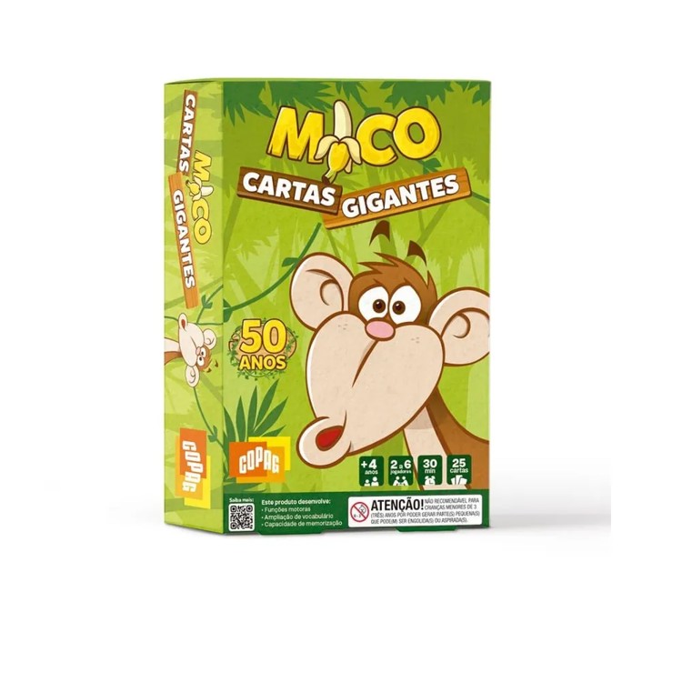 Jogo Mico - Cartas Gigantes - Copag