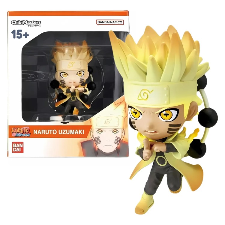 Naruto Uzumaki - Chibi Masters Wave 2 Kurama Bandai  - Fun Divirta-se