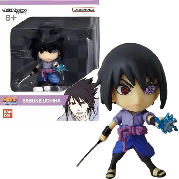 Naruto Chibi Masters Wave 2 - Sasuke Uchiha - Bandai - Fun Divirta-se