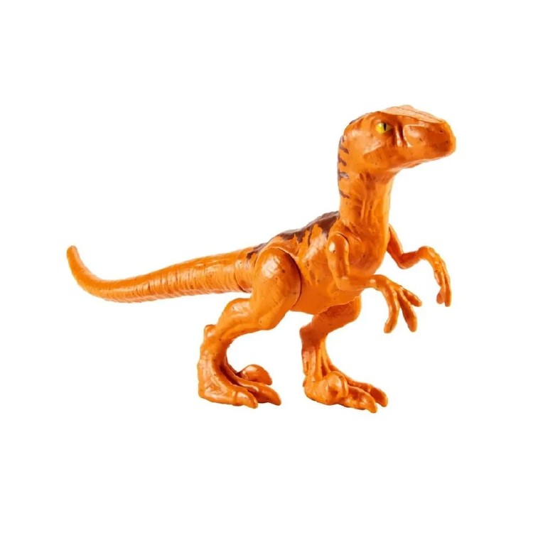 Jurassic World Rebirth - Dinossauro Velociraptor 15 Cm - Articulado - Mattel