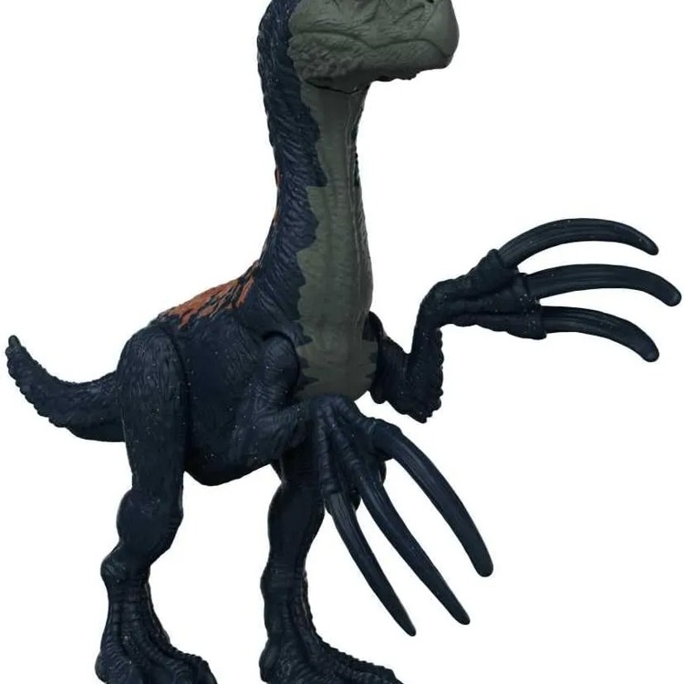 Jurassic World Rebirth - Dinossauro Therizinosaurus 15 Cm - Articulado - Mattel