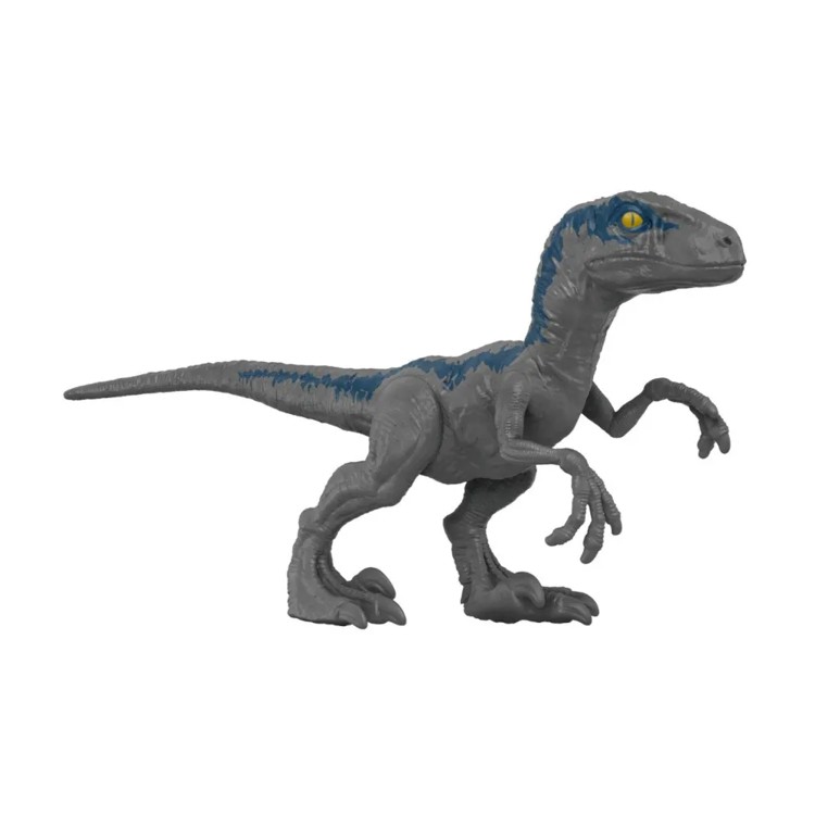 Jurassic World Rebirth - Dinossauro Velociraptor Blue 15 Cm - Articulado - Mattel