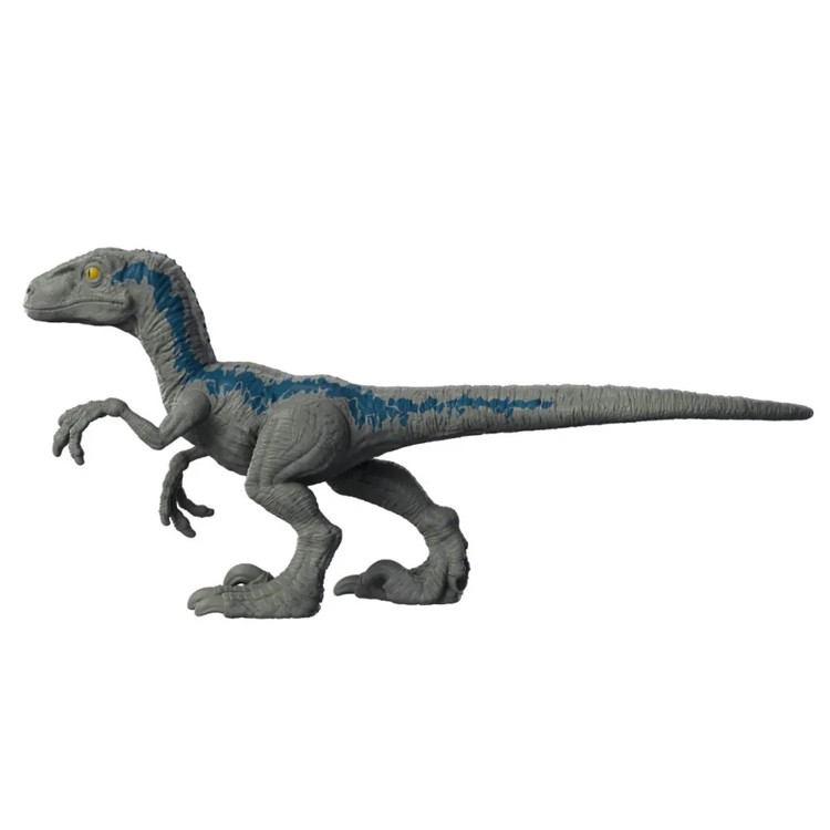 Jurassic World Rebirth - Dinossauro Velociraptor Blue 15 Cm - Articulado - Mattel
