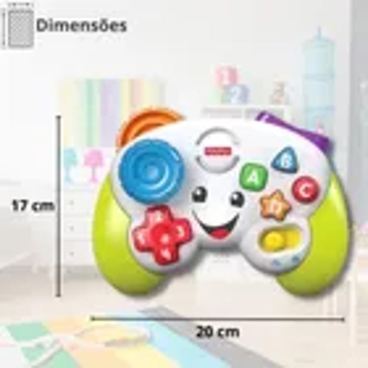 Controle de Vídeo Game - Fischer Price - Mattel