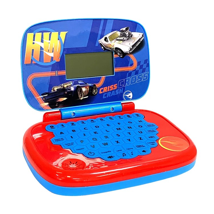 Mini Game Laptop Educativo - Hot Wheels - Candide