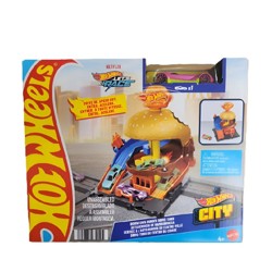 Hot Wheels City - Pista de Hamburgueria - Mattel