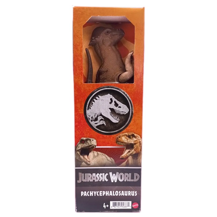Jurassic World - Pachycephalosaurus 30 Cm - Articulado - Mattel