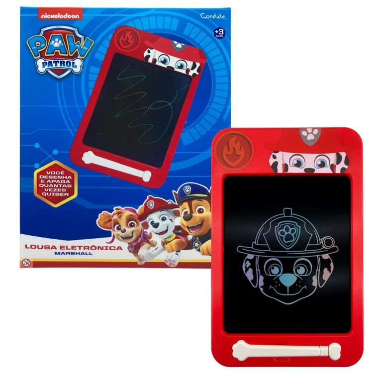Lousa Mágica Eletrônica - Patrulha Canina - Marshall
