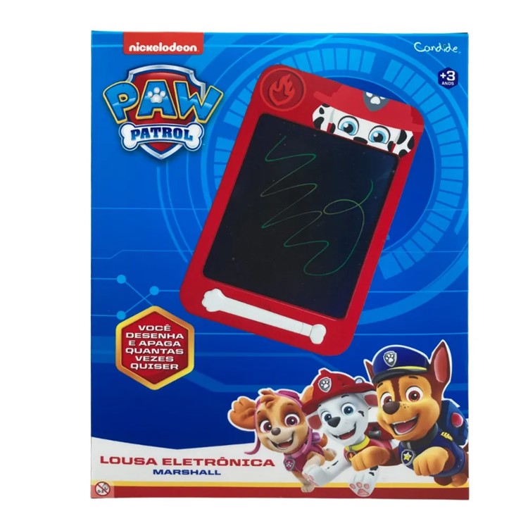 Lousa Mágica Eletrônica - Patrulha Canina - Marshall