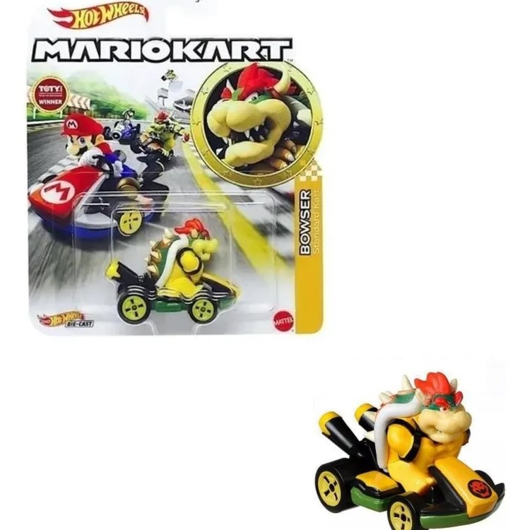 Hot Wheels Mario Kart - Bowser - Mattel