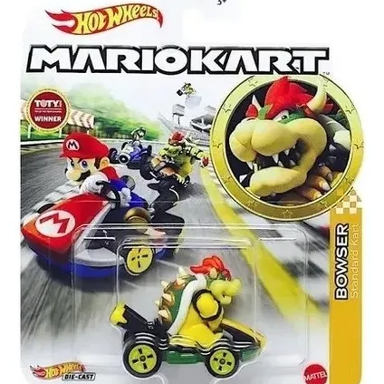 Hot Wheels Mario Kart - Bowser - Mattel