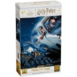 Quebra-Cabeça 200 peças - Harry Potter - Grow
