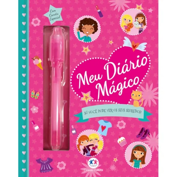 Meu Diário Mágico com Caneta Especial