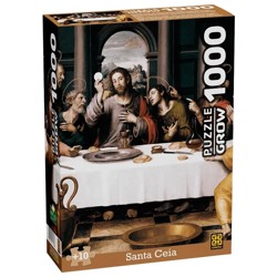 Quebra-Cabeça Santa Ceia 1000 peças - Grow