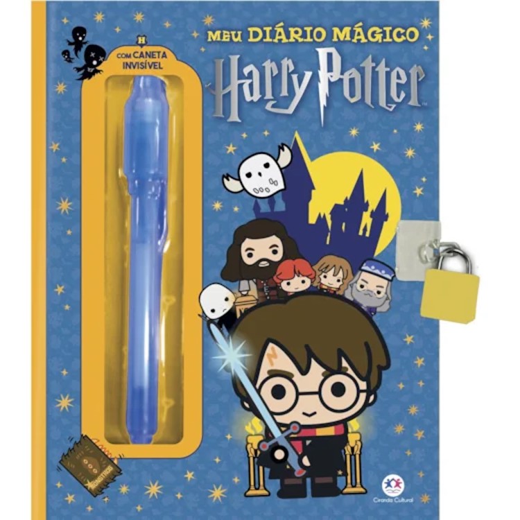 Meu Diário Mágico Harry Potter  - Caneta especial