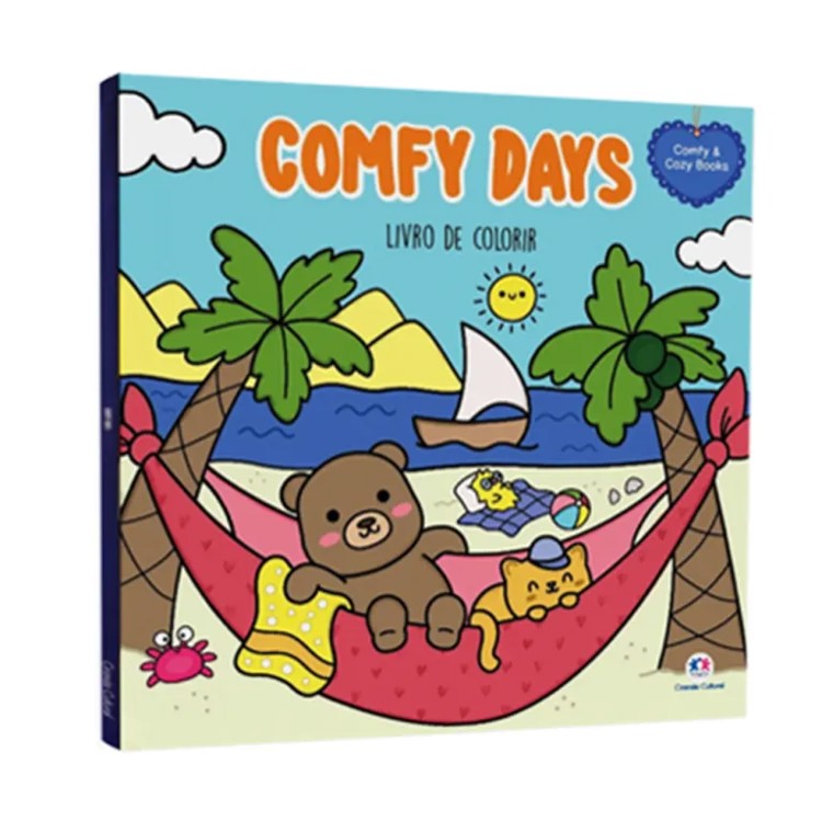 Comfy Days - Livro de Colorir - Ciranda Cultural