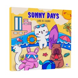 Sunny Days - Livro de Colorir - Ciranda Cultural