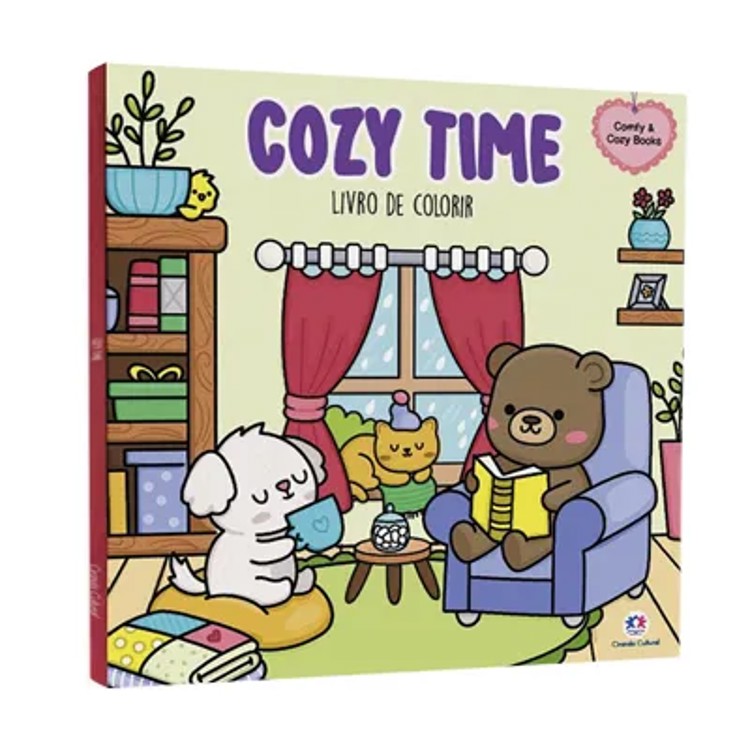 Cozy Time - Livro de Colorir - Ciranda Cultural