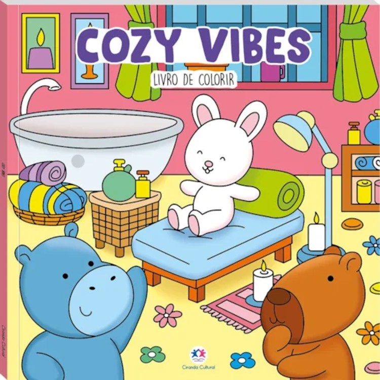 Cozy Vibes - Livro de Colorir - Ciranda Cultural