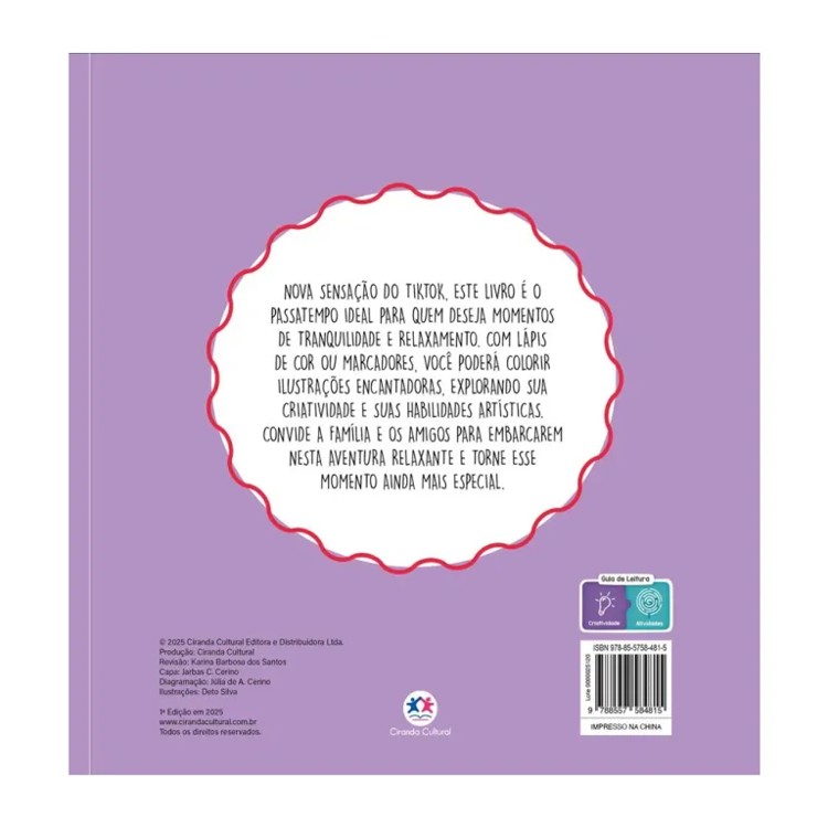 Cozy Circus - Livro de Colorir - Ciranda Cultural