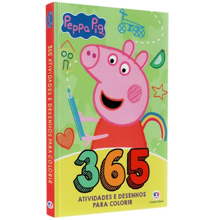 Peppa Pig - 365 Atividades e Desenhos Para Colorir - Ciranda Cultural