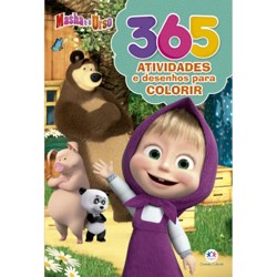 Masha e o Urso - 365 Atividades e Desenhos Para Colorir - Ciranda Cultural