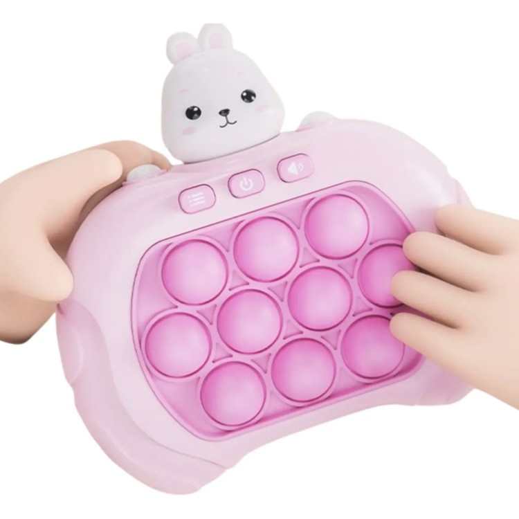 Pop It Eletrônico - Fidget Toy - Brinquedo Sensorial - Coelho