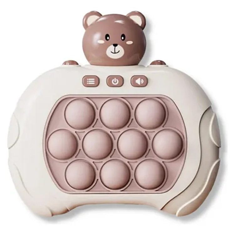 Pop It Eletrônico - Fidget Toy - Brinquedo Sensorial - Urso
