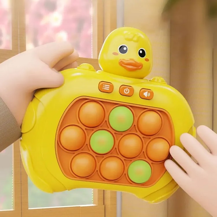 Pop It Eletrônico - Fidget Toy - Brinquedo Sensorial - Pato
