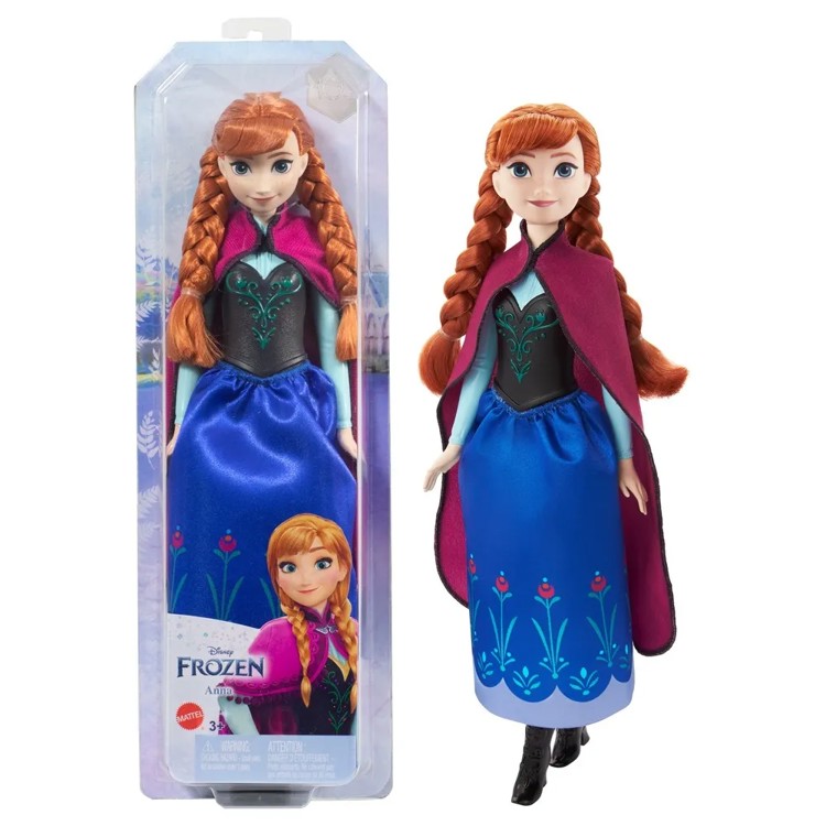 Boneca Frozen 1 - Rainha Anna - Disney