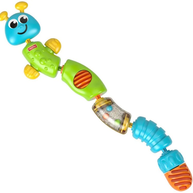 Centopéia Encaixa e Puxa - Fisher Price Mattel