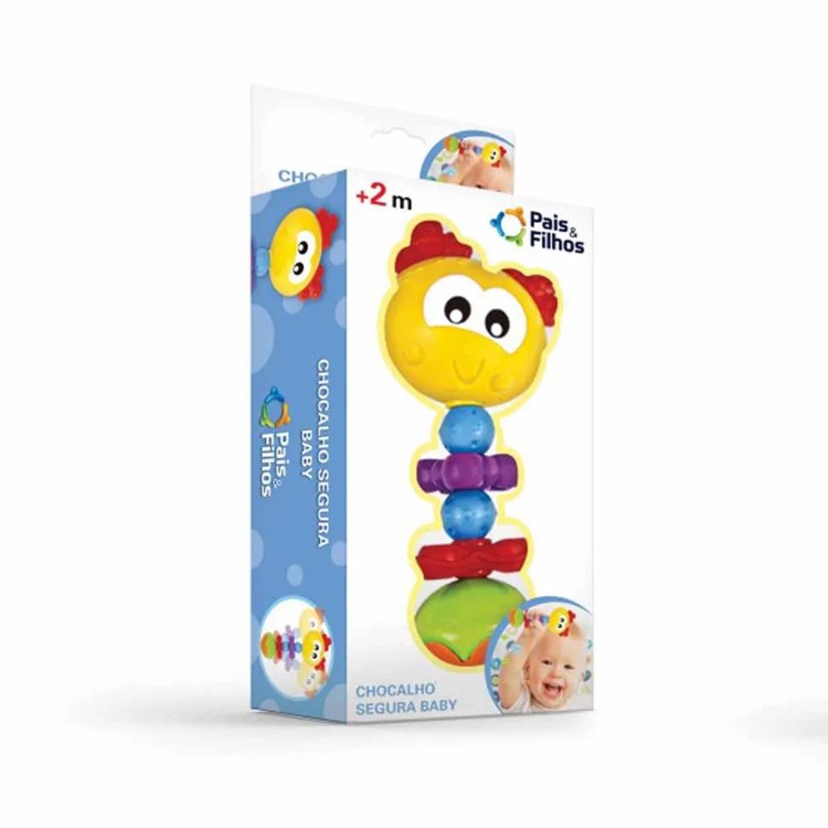 Chocalho Segura Baby - Pais &  Filhos