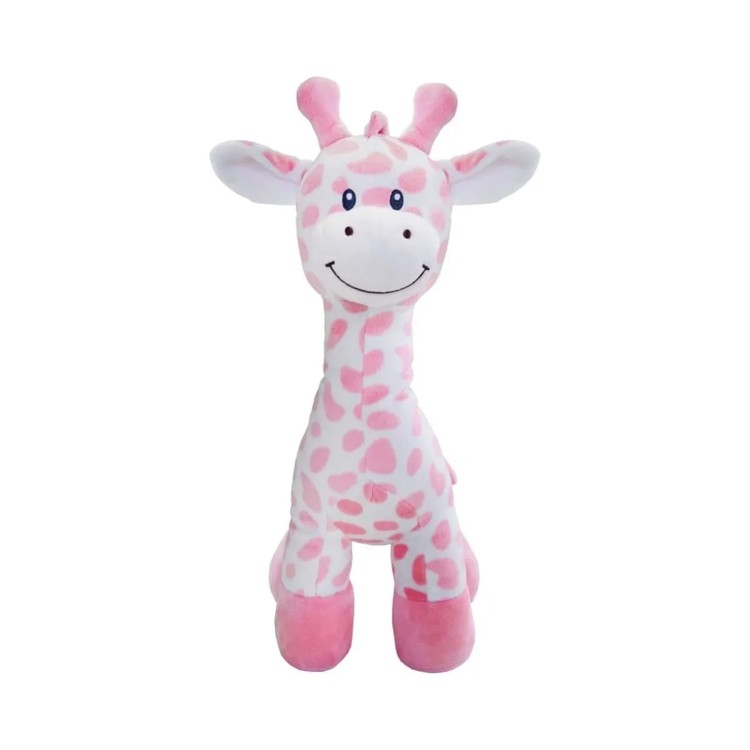 Pelúcia Girafinha Rosa - Buba