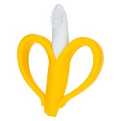 Massageador de Gengiva  Banana Amarelo - Buba