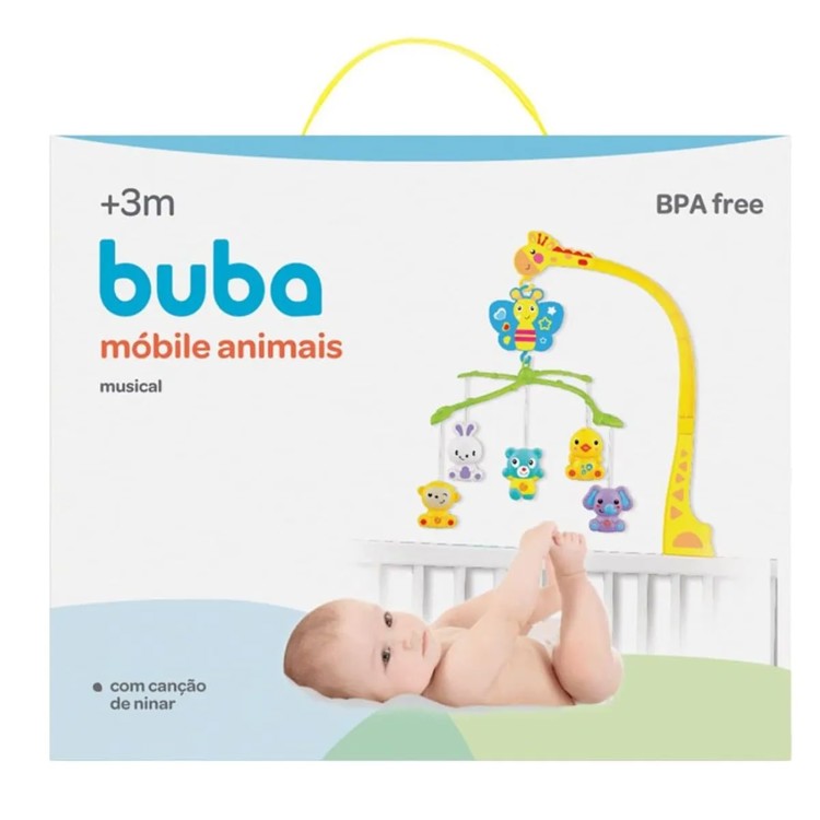 Móbile Musical Animais - Buba