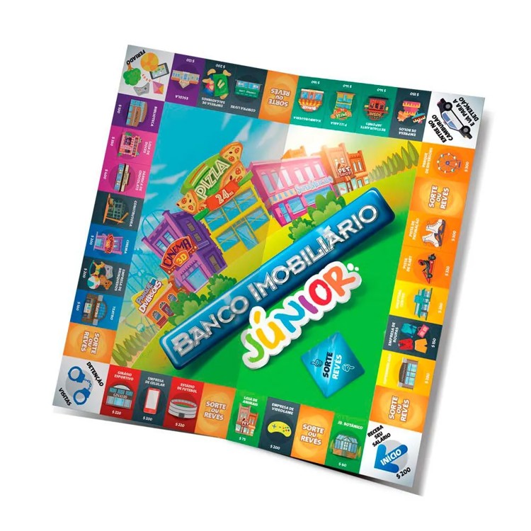 Jogo Banco Imobiliário Júnior - Estrela