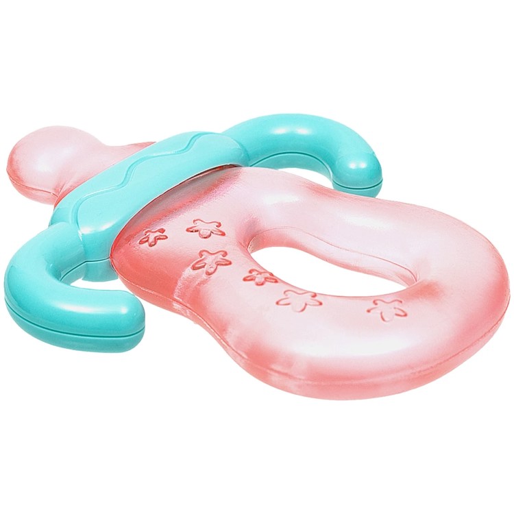 Mordedor com Água Mamadeira  Rosa - Buba