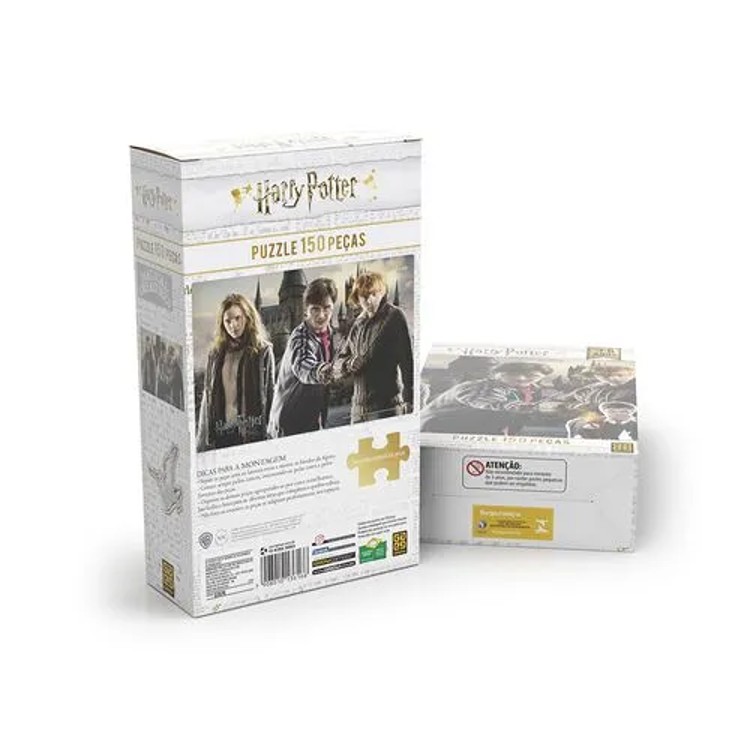 Quebra-Cabeça 150 peças - Harry Potter - Grow