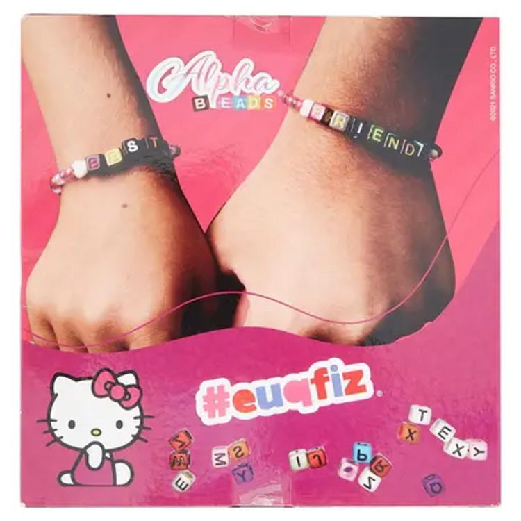 Kit EuQFiz - Alpha Beads Hello Kitty - I9 Brinquedos